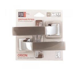 Ручка раздельная Punto (Пунто) ORION QR/HD SN/CP-3 матовый никель/хром