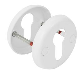 Декоративная накладка Fuaro (Фуаро) ESC-С-001-WH цилиндровая (белый)