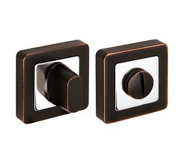 Ручка поворотная Fuaro (Фуаро) BK6 XM ABL/CP-18 темная медь