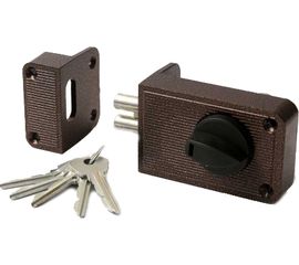 Замок накладной Zenit (Зенит) ЗН2-3 (медь)