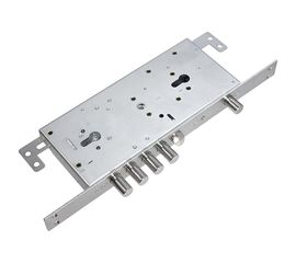 Замок врезной Guardian (Гардиан) двухсистемный ЗВ 75.16 Т с тягами (без защиты, с торцевой планкой),