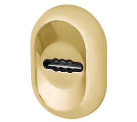 Накладка под Fuaro (Фуаро) сувальдный ключ ESC-13S с автоматическими шторками GP-золото (2шт. в уп.,