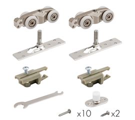 Комплект Armadillo (Армадилло) для раздвижных дверей Comfort - PRO SET 1 /rollers/ 80 (CFA170)