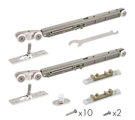 Комплект Armadillo (Армадилло) для раздвижных дверей Comfort - PRO SET 2 /soft close/ 80 (CFA170А)