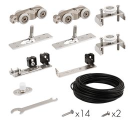 Базовый комплект Armadillo (Армадилло) для синхронного открывания дверей Comfort - PRO SET 4 /synchr