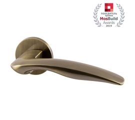 Ручка раздельная Armadillo (Армадилло) WAVE URS AB-7 Бронза