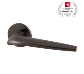 Ручка раздельная Armadillo (Армадилло) TWIN URS BPVD-77 Вороненый никель