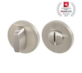 Ручка поворотная Armadillo (Армадилло) WC-BOLT BK6 URS SN-3 Матовый никель