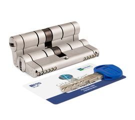 Цилиндровый механизм Mottura (Моттура) CP4D464601 (92 мм/41+10+41) МАТ.НИКЕЛЬ