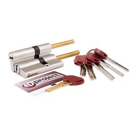 Цилиндровый механизм Mottura (Моттура) под вертушку (дл. шток) DPC1P3131 S3 (62 мм/26+10+26) САТИН.Н