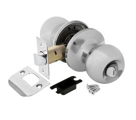 Ручка защелка Ajax (Аякс) 6082 CP-B (фик.) хром