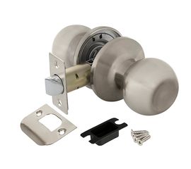 Ручка защелка Ajax (Аякс) 6082 SN-P (без фик.) мат. никель