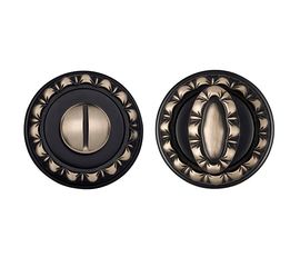 Ручка поворотная Punto (Пунто) BK6 MT OBL-20 античный черный