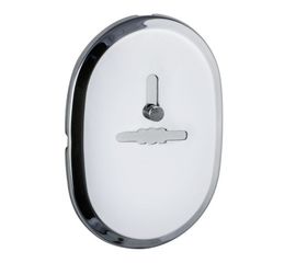 Декоративная накладка Fuaro (Фуаро) ESC 476 (90х65) СP ХРОМ на сувальдный замок с шторкой