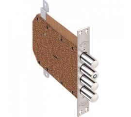 Замок врезной Elbor (Эльбор) сувальдный Сапфир 1.09.06 с тягами, 5 кл. (длинный ключ)