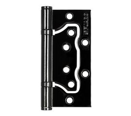 Петля универсальная Fuaro (Фуаро) без врезки 500-2BB/BL 100x2,5 BN (чёрный глянец) БЛИСТЕР