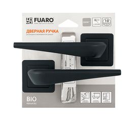 Ручка раздельная Fuaro (Фуаро) BIO XM/HD BL-24 черный