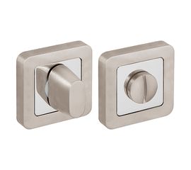 Ручка поворотная Fuaro (Фуаро) BK6 XM SN/CP-3 матовый никель/хром