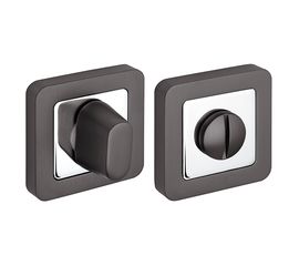 Ручка поворотная Fuaro (Фуаро) BK6 XM GR/CP-23 графит/хром