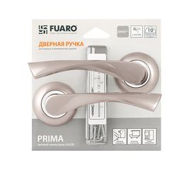 Ручка раздельная Fuaro (Фуаро) PRIMA RM/HD SN/CP-3 матовый никель/хром