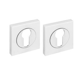 Накладка под Fuaro (Фуаро) цилиндр ET KM WH-19 белый