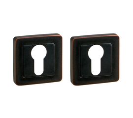 Накладка под Punto (Пунто) цилиндр ET QR ABL-28 темная медь