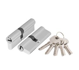 Цилиндровый механизм Ajax (Аякс) AX200/90 mm (40+10+40) CP хром 5 кл.