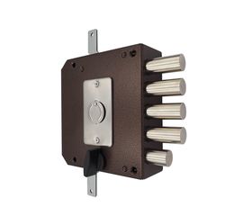 Замок накладной Mettem (Меттэм) ЗН4 032.1.1 (правый), 5 кл.