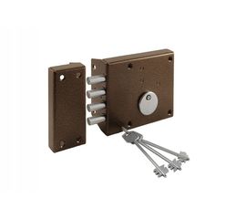 Замок накладной Zenit (Зенит) ЗН4-2 (медь)