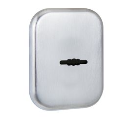 Декоративная накладка Fuaro (Фуаро) со шторкой на сувальдный замок ESC 486-S SQ XL SSC-16 (сатин. хр