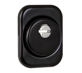 Броненакладка DEF Fuaro (Фуаро) 4286 SQ XL квадрат (черный) BL-24