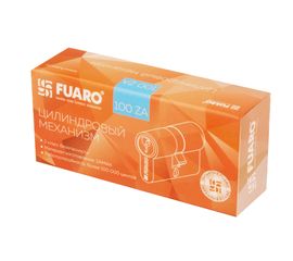 Цилиндровый механизм Fuaro (Фуаро) 100 ZA 60 mm (25+10+25) AB бронза 5 кл.