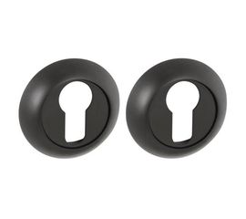 Накладка под Punto (Пунто) цилиндр ET ZR BL-24 черный