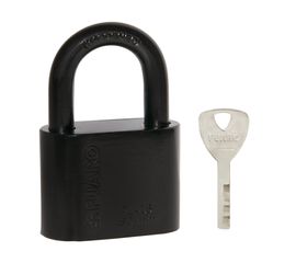 Замок навесной Fuaro (Фуаро) PL-15-50 Black диск. 4 кл. БЛИСТЕР