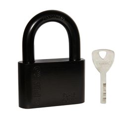 Замок навесной Fuaro (Фуаро) PL-15-60 Black диск. 4 кл. БЛИСТЕР