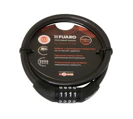 Замок тросовый Fuaro (Фуаро) PL-0865-CODE (8х650мм) код ПОДВЕС
