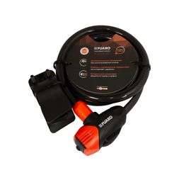 Замок тросовый Fuaro (Фуаро) PL-12100-KEY (12х1000мм) 3"перфо"кл. ПОДВЕС