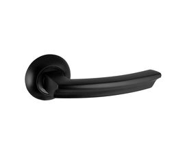 Ручка раздельная Fuaro (Фуаро) ALFA AR BL-24 чёрный, квадрат 8x140 мм, стяжки M4(10*50*50)