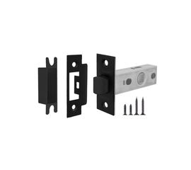 Защелка врезная Fuaro (Фуаро) PLASTIC P12-45-25 BL черный