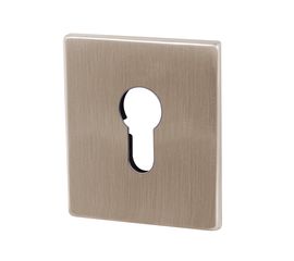 Декоративная накладка Armadillo (Армадилло) на ЦМ ET Protector/USS SN Матовый никель