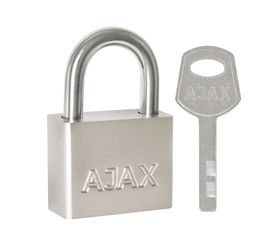 Замок навесной Ajax (Аякс) PD-30-40, фин. 3кл., блистер