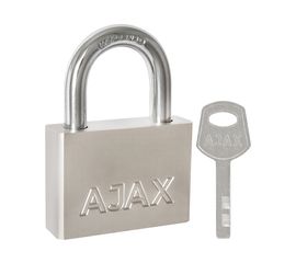 Замок навесной Ajax (Аякс) PD-30-50, фин. 3кл., блистер