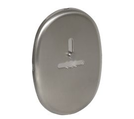 Декоративная накладка Fuaro (Фуаро) ESC 476 eco SN МАТ НИКЕЛЬ на сувальдный замок с шторкой