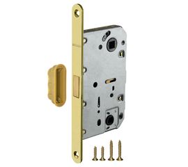 Защелка врезная Fuaro (Фуаро) MAGNET M96WC-50 SG мат. золото (new plate)