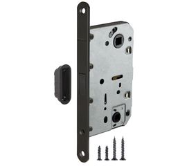 Защелка врезная Fuaro (Фуаро) MAGNET M96WC-50 BL-24 черный (new plate)