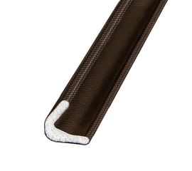 Самоклеящийся уплотнитель Fuaro (Фуаро) ППУ (14,5x16,5 мм), коричневый (400 м)