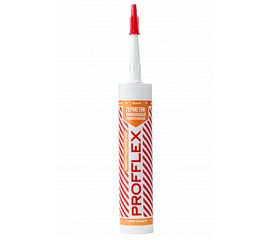 Герметик силиконовый универсальный PROFFLEX многоцелевой 280ml (белый)