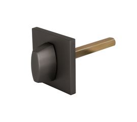 Ручка поворотная Armadillo (Армадилло) BKW8/USS BPVD-77 Вороненый никель