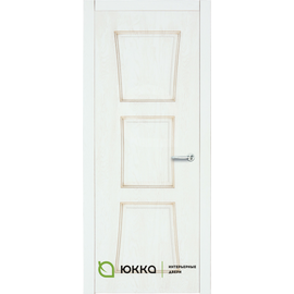 Межкомнатная дверь ЮККА Квадро 12 (Quadro 12) ДГ ПВХ