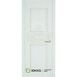 Межкомнатная дверь ЮККА Квадро 13 (Quadro 13) ДГ ПВХ